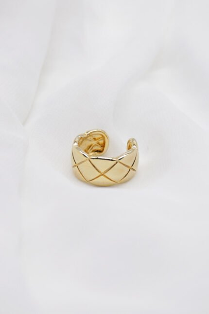 Quilted Statement Ring